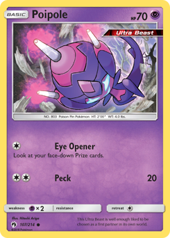 Pokemon Lost Thunder Poipole - 107