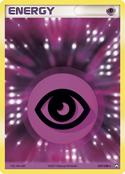 Pokemon Power Keepers Psychic Energy - 107