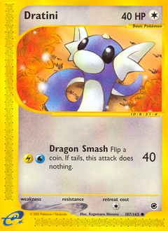 Pokemon Expedition Base Set Dratini - 107