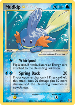 Pokemon Team Rocket Returns Mudkip ★ - 107