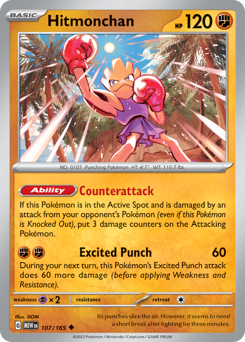 Pokemon 151 Hitmonchan - 107