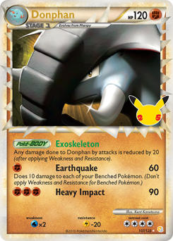 Pokemon Celebrations: Classic Collection Donphan - 107