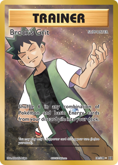 Pokemon Evolutions Brock's Grit - 107