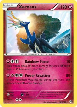 Pokemon BREAKthrough Xerneas - 107
