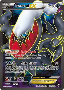 Pokemon Dark Explorers Darkrai-EX - 107