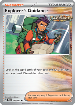 Pokemon Prismatic Evolutions Explorer's Guidance - 107
