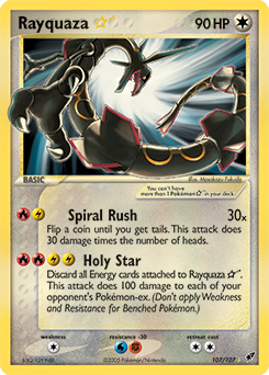 Pokemon Deoxys Rayquaza ★ - 107