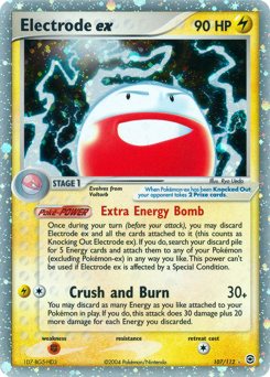 Pokemon FireRed & LeafGreen Electrode ex - 107