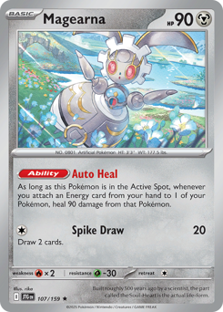 Pokemon Journey Together Magearna - 107