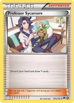 Pokemon BREAKpoint Professor Sycamore - 107a