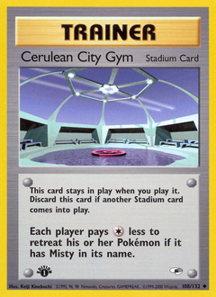 Pokemon Gym Heroes Cerulean City Gym - 108