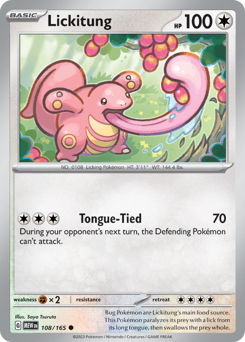 Pokemon 151 Lickitung - 108