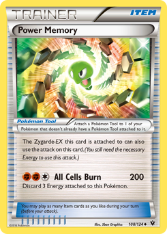 Pokemon Fates Collide Power Memory - 108