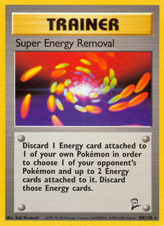 Pokemon Base Set 2 Super Energy Removal - 108