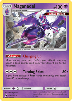 Pokemon Lost Thunder Naganadel - 108