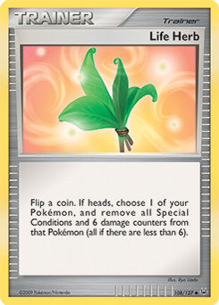 Pokemon Platinum Life Herb - 108