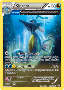 Pokemon Primal Clash Kingdra - 108