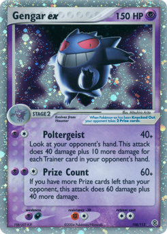 Pokemon FireRed & LeafGreen Gengar ex - 108