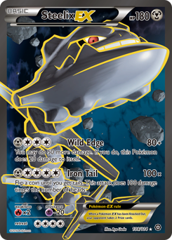 Pokemon Steam Siege Steelix-EX - 108
