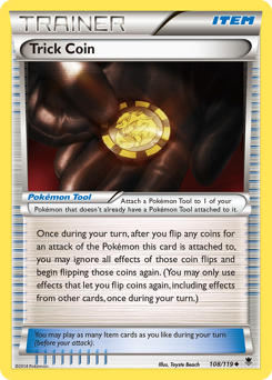 Pokemon Phantom Forces Trick Coin - 108