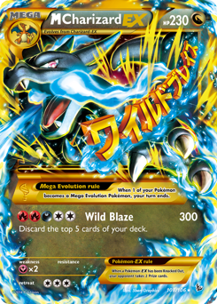 Pokemon Flashfire M Charizard-EX - 108