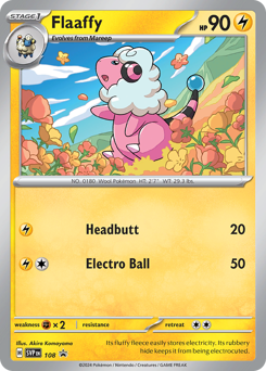 Pokemon Scarlet & Violet Black Star Promos Flaaffy - 108