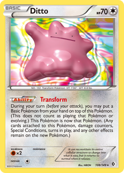 Pokemon Boundaries Crossed Ditto - 108