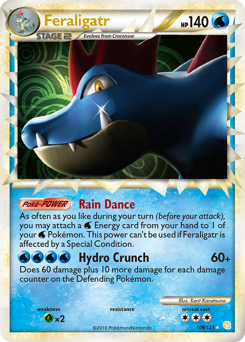 Pokemon HeartGold & SoulSilver Feraligatr - 108