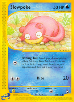Pokemon Aquapolis Slowpoke - 108