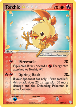 Pokemon Team Rocket Returns Torchic ★ - 108