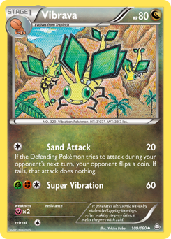 Pokemon Primal Clash Vibrava - 109