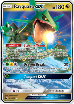 Pokemon Celestial Storm Rayquaza-GX - 109