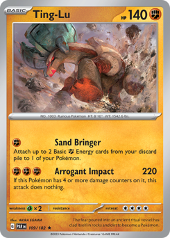 Pokemon Paradox Rift Ting-Lu - 109