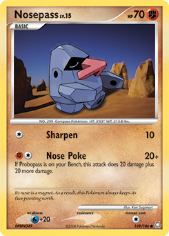 Pokemon Legends Awakened Nosepass - 109