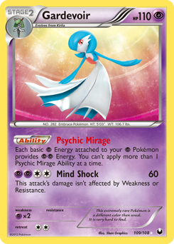 Pokemon Dark Explorers Gardevoir - 109