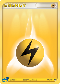Pokemon Ruby & Sapphire Lightning Energy - 109