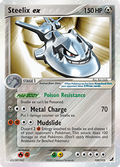 Pokemon Unseen Forces Steelix ex - 109