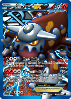 Pokemon Plasma Freeze Heatran-EX - 109