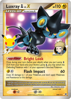 Pokemon Celebrations: Classic Collection Luxray GL LV.X - 109