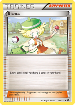 Pokemon Legendary Treasures Bianca - 109