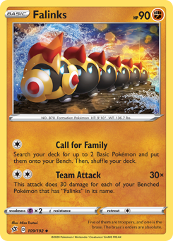 Pokemon Rebel Clash Falinks - 109