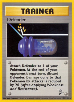 Pokemon Base Set 2 Defender - 109