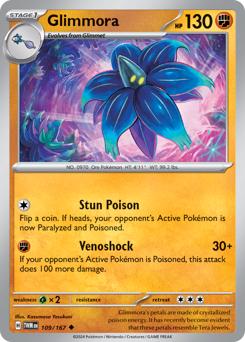 Pokemon Twilight Masquerade Glimmora - 109