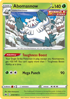 Pokemon Chilling Reign Abomasnow - 10