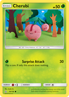 Pokemon Ultra Prism Cherubi - 10