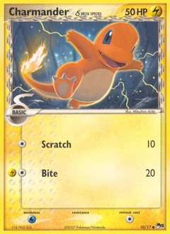 Pokemon POP Series 5 Charmander δ - 10