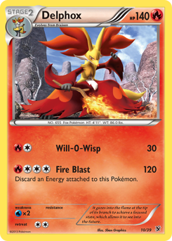 Pokemon Kalos Starter Set Delphox - 10