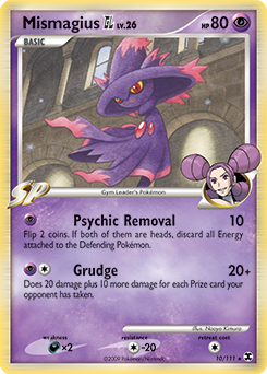 Pokemon Rising Rivals Mismagius GL - 10