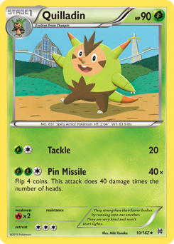 Pokemon BREAKthrough Quilladin - 10