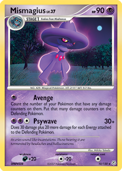 Pokemon Diamond & Pearl Mismagius - 10